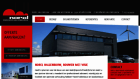 What Norelhallenbouw.nl website looked like in 2016 (7 years ago)