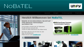 What Nobatel.at website looked like in 2016 (7 years ago)