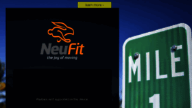 What Neufit.com website looked like in 2016 (7 years ago)