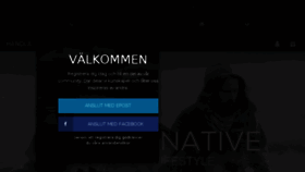 What Nordicnative.se website looked like in 2016 (7 years ago)