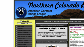 What Northerncoloradobridge.com website looked like in 2016 (7 years ago)