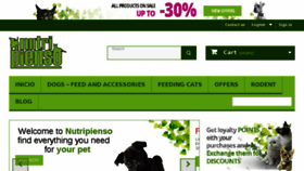 What Nutripienso.com website looked like in 2016 (7 years ago)