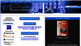 What Neurochirurgie.fr website looked like in 2016 (7 years ago)