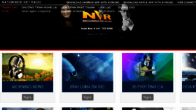 What Nvradio.co website looked like in 2016 (7 years ago)