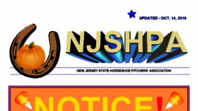 What Njshpa.org website looked like in 2016 (7 years ago)