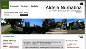 What Numaboa.com.br website looked like in 2016 (7 years ago)