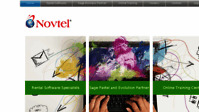 What Novtel.co.za website looked like in 2016 (7 years ago)