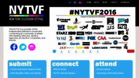 What Nytvf.com website looked like in 2016 (7 years ago)