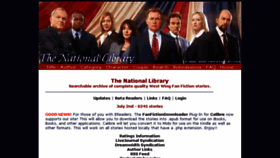 What National-library.net website looked like in 2016 (7 years ago)