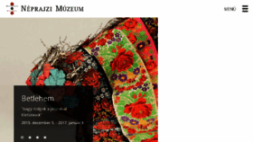 What Neprajz.hu website looked like in 2016 (8 years ago)
