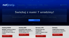 What Neteasy.pl website looked like in 2016 (8 years ago)