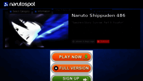 What Naruspot.com website looked like in 2016 (7 years ago)
