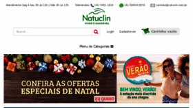 What Natuclin.com.br website looked like in 2016 (7 years ago)