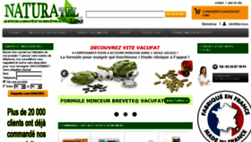 What Naturatel.com website looked like in 2016 (7 years ago)