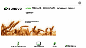 What Naturevo.ro website looked like in 2016 (7 years ago)