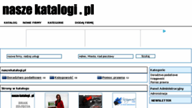 What Naszekatalogi.pl website looked like in 2016 (7 years ago)