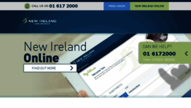 What Newireland.ie website looked like in 2016 (7 years ago)