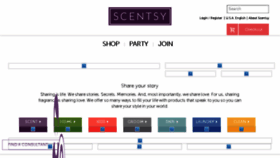 What Nellyponte.scentsy.ca website looked like in 2016 (7 years ago)