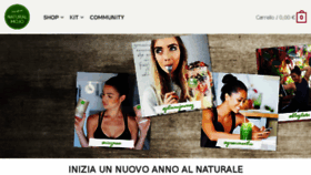 What Naturalmojo.it website looked like in 2016 (8 years ago)