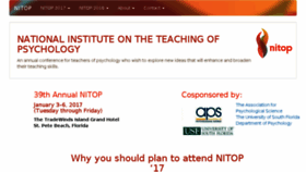What Nitop.org website looked like in 2016 (8 years ago)