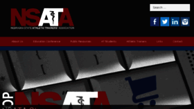 What Nsata.org website looked like in 2016 (7 years ago)