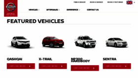 What Nissan.mu website looked like in 2016 (7 years ago)