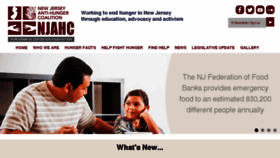 What Njahc.org website looked like in 2016 (7 years ago)
