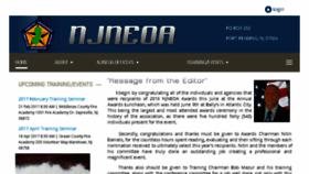 What Njneoa.org website looked like in 2016 (7 years ago)