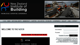 What Nziob.org.nz website looked like in 2016 (7 years ago)