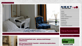 What Nexthotels.fi website looked like in 2016 (7 years ago)