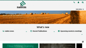 What Nabim.org.uk website looked like in 2016 (7 years ago)
