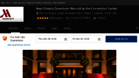 What Neworleansmarriottconventioncenter.com website looked like in 2016 (7 years ago)