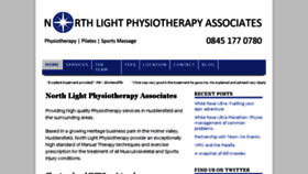 What Northlightphysio.co.uk website looked like in 2016 (7 years ago)