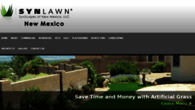 What Newmexicoartificialgrass.com website looked like in 2016 (7 years ago)