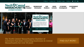 What Northcentralmass.com website looked like in 2016 (7 years ago)