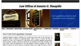 What Nyappellateattorneys.com website looked like in 2016 (7 years ago)