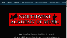 What Nwacademy.com website looked like in 2016 (7 years ago)