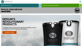 What Neriumaus.com.au website looked like in 2017 (7 years ago)