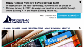 What Newbuffalosavings.com website looked like in 2017 (7 years ago)