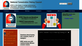 What Nfrc.org website looked like in 2017 (7 years ago)