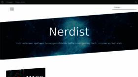 What Nerdist.nl website looked like in 2017 (7 years ago)