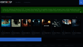 What Nonton.top website looked like in 2017 (8 years ago)