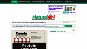 What Naturalon.com website looked like in 2017 (7 years ago)