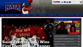What Naia.org website looked like in 2017 (7 years ago)