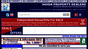 What Noidapropertydealers.co.in website looked like in 2017 (7 years ago)