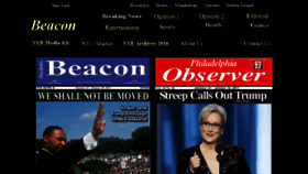 What Newyorkbeacon.net website looked like in 2017 (7 years ago)