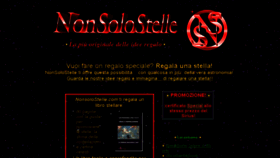 What Nonsolostelle.com website looked like in 2017 (7 years ago)