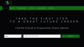 What Nigeriaschoolsonline.com website looked like in 2017 (7 years ago)