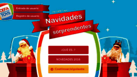 What Navidadessorprendentes.com website looked like in 2017 (7 years ago)