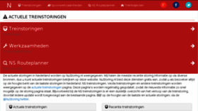 What Nustoring.nl website looked like in 2017 (7 years ago)